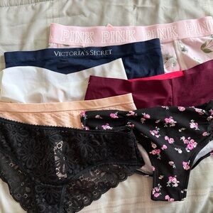 Victoria's Secret Black Lace Panty